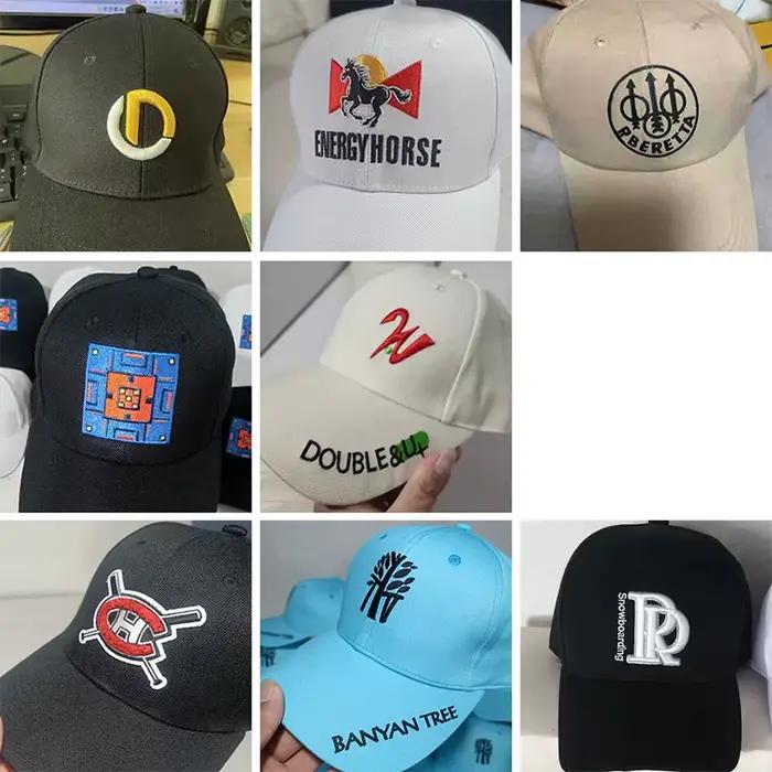 Casquettes de baseball personnalisées Chapeau Logo personnalisé Casquette pour hommes Hip Hop Snapback Réglable Broderie Impression DIY Logo d'équipe Casquettes de baseball de créateur