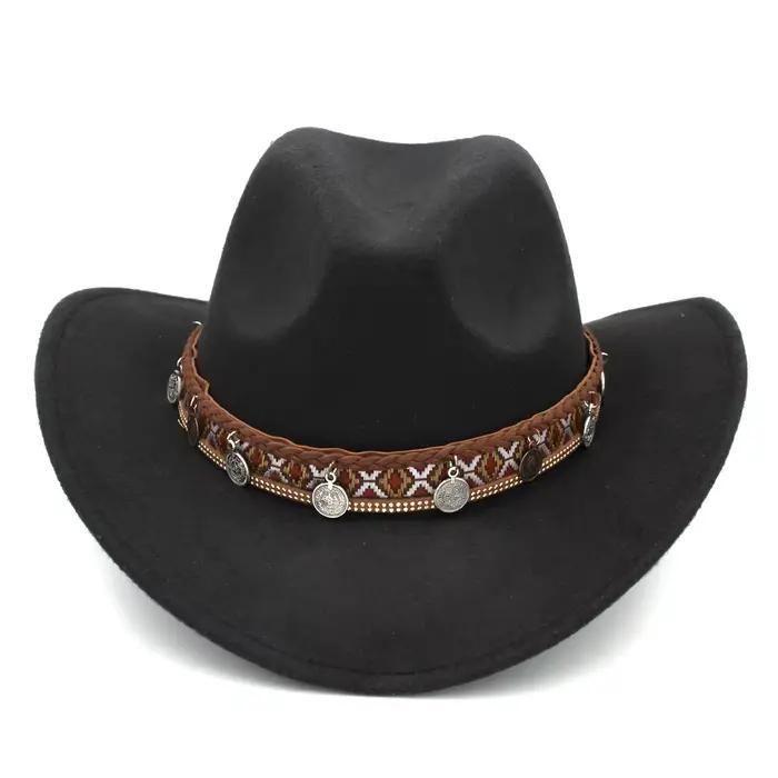 Chapeau de cowboy occidental classique