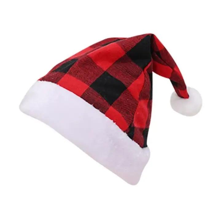 G6KF – casquette père noël en peluche