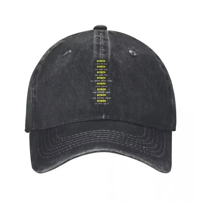 Casquette de baseball tendance Hyrox Fitness Race 2026