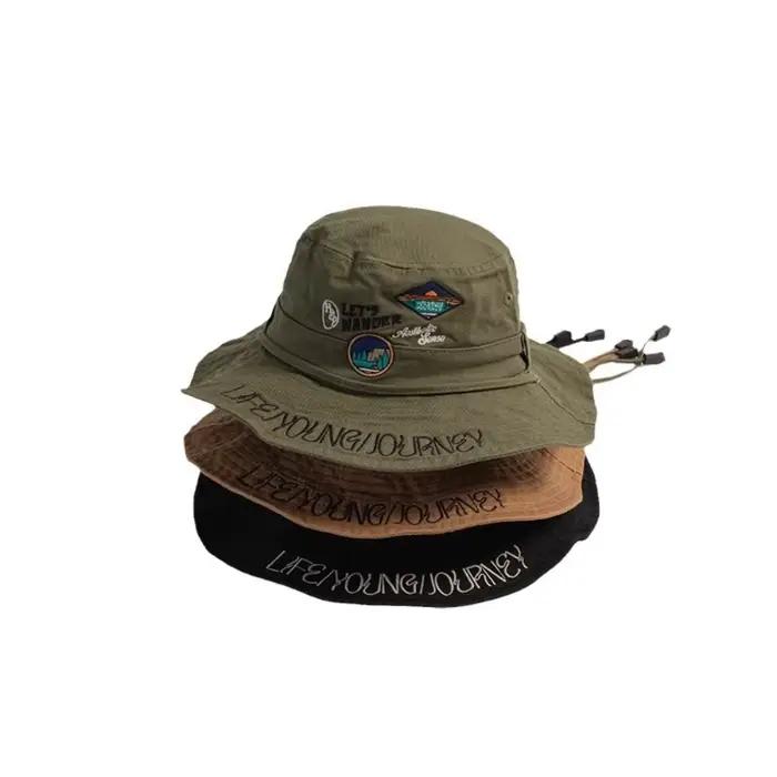 Chapeau pliable imperméable pour homme et femme protection solaire anti-UV randonnée camping été occasions décontractées