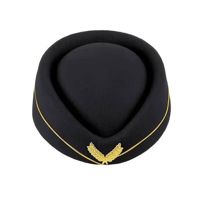 1 chapeau d'hôtesse de l'air pour femme – pour événements sur le thème de l'aviation