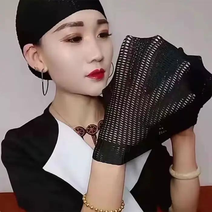 Chapeaux en maille musulmane pour femmes