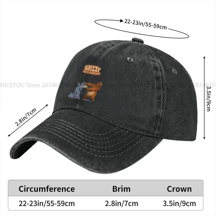 Casquette de baseball délavée pour hommes