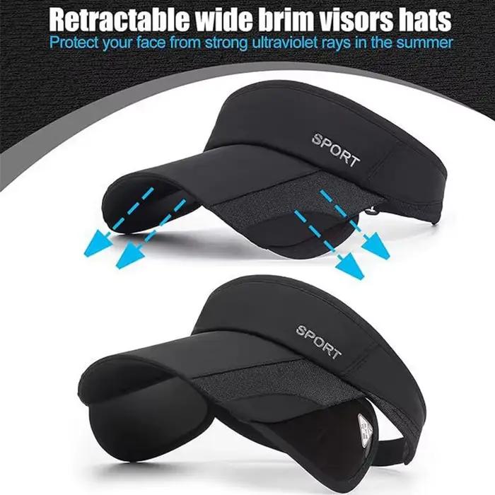 Chapeaux pour femmes avec visière rétractable