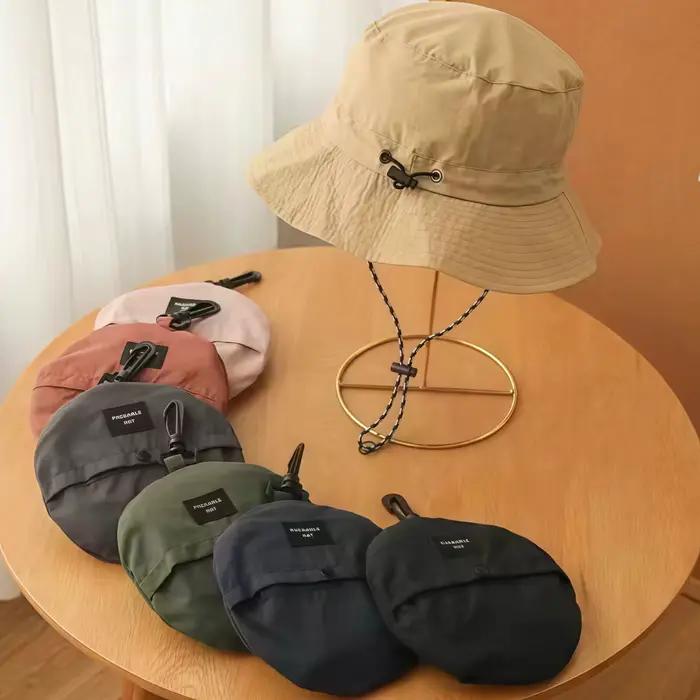 Chapeau de pêcheur pliable pour hommes et femmes