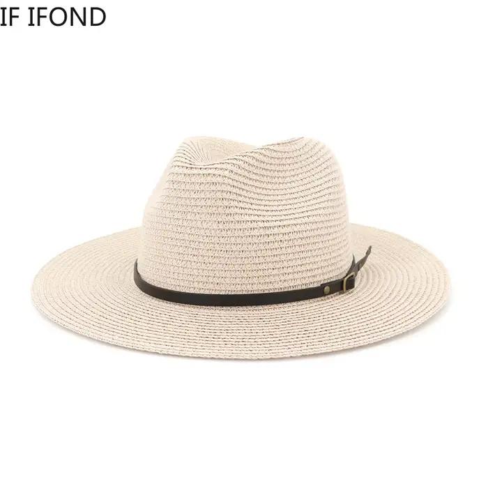 Petits chapeaux De paille pour femmes et enfants
