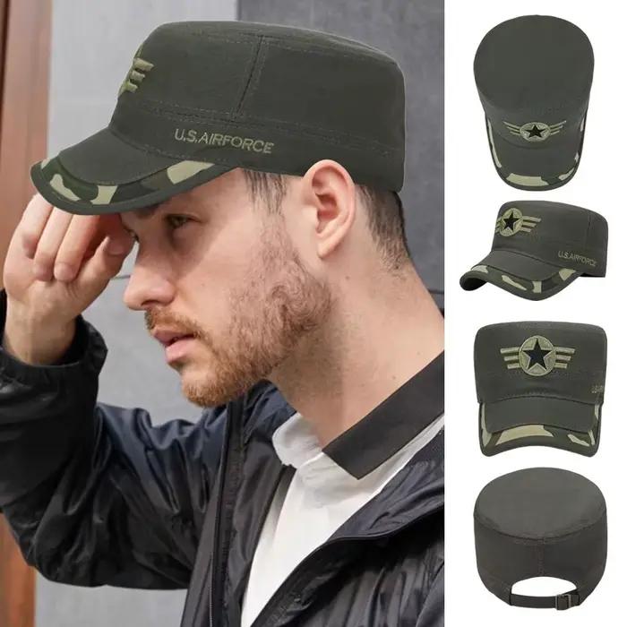 Casquette en coton printemps-été réglable et respirante