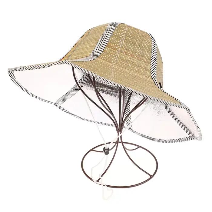 Nouveau chapeau de pêcheur en bambou et rotin chinois