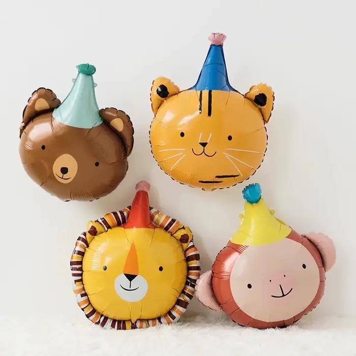 Chapeau d'anniversaire en forme d'animal de dessin animé