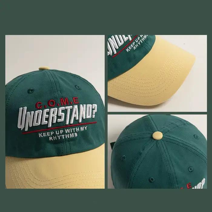 Casquette de baseball en coton pour hommes et femmes