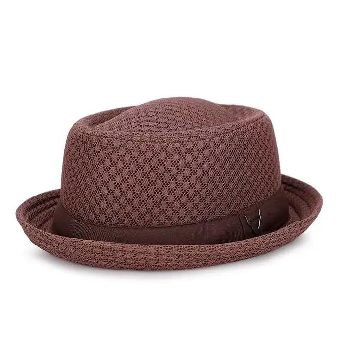 Angleterre jazz chapeau respirant maille plat