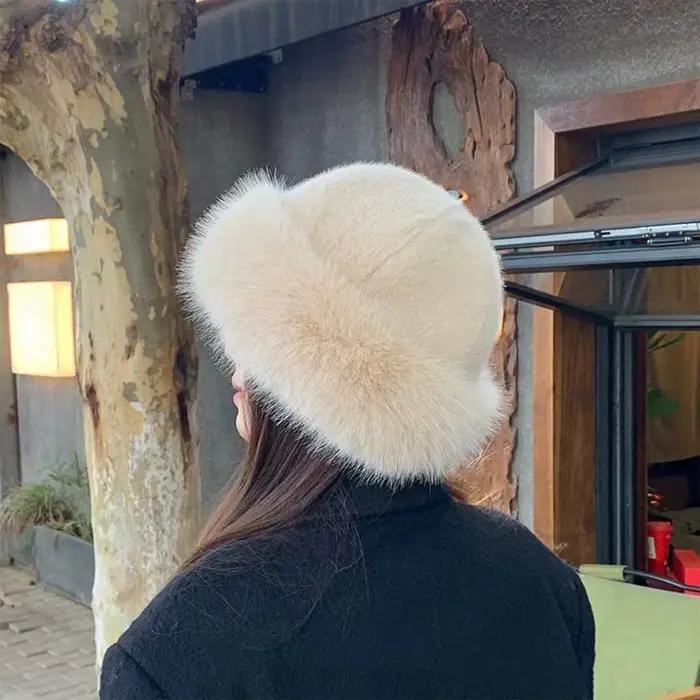Chapeau mongole chaud pour femmes