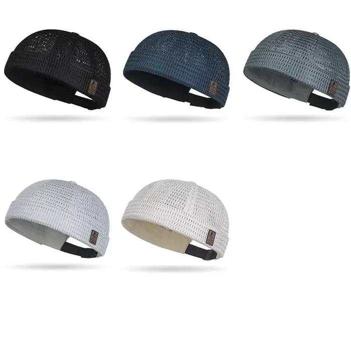 Chapeau Docker en maille creuse 39BB pour hommes