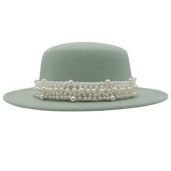 Chapeau Fedora rétro français pour femmes