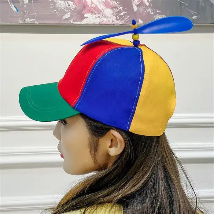 Casquette de baseball arc-en-ciel pour garçons et filles