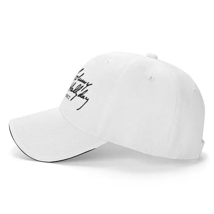 Casquette de baseball avec logo Johnny Hallyday