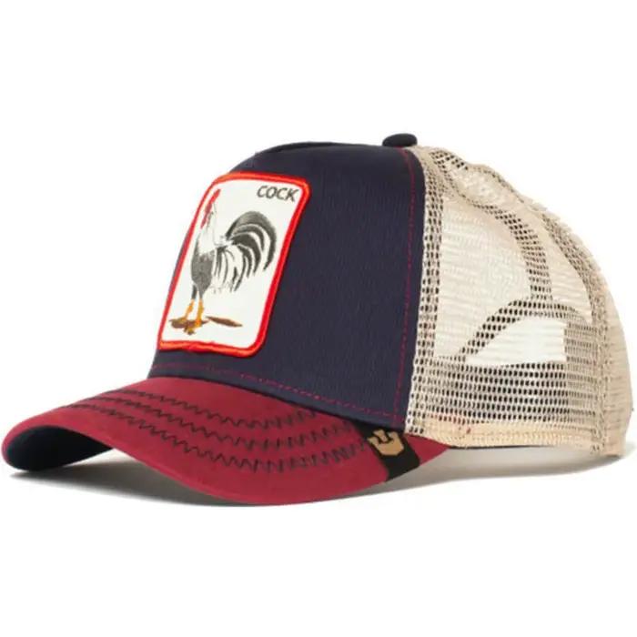 Casquette de baseball en maille légère et ajustable avec broderies d'animaux Panther noir Tigre Loup pour homme femme occasions décontractées activités de plein air