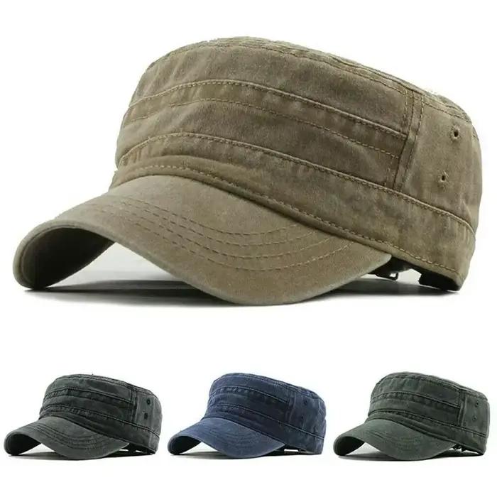 Casquette de baseball rétro style militaire