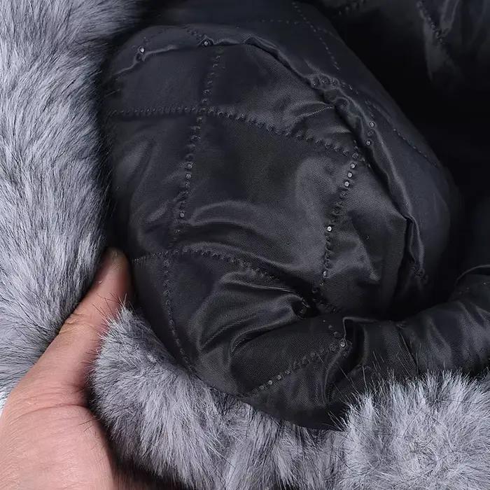 Chapeau de luxe russe en fausse fourrure pour femme