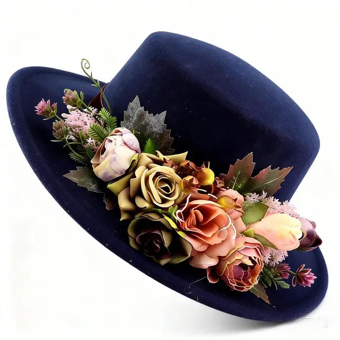 Chapeaux Fedora en feutre pour femmes