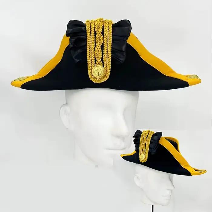 Nouvelle Casquette de Marine Britannique à Double Corne
