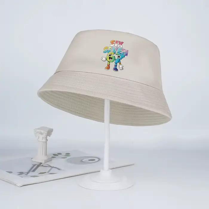 Chapeau de pêcheur respirant pour enfants aux motifs de dessins animés, chapeau de soleil réglable pour garçons et filles, accessoire de mode pour sorties et plage