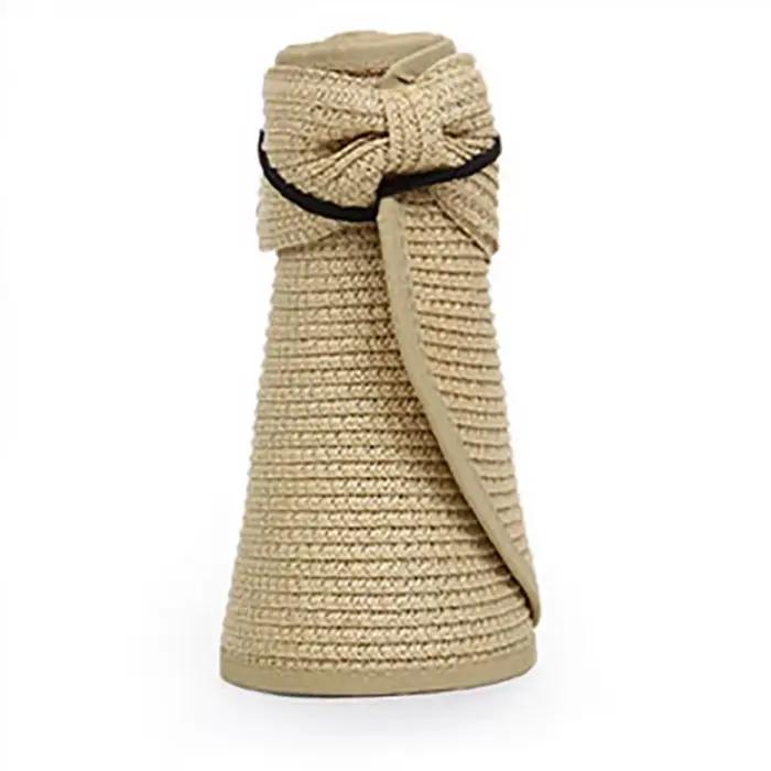 LaMaxPa nouvelles femmes été visières chapeau pliable
