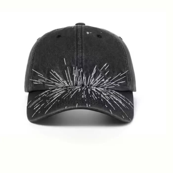 Casquette de baseball en coton délavé