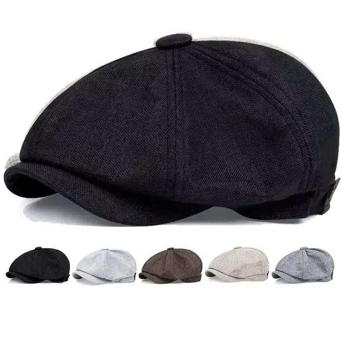 Chapeau décontracté pour homme style Peaky Blinders