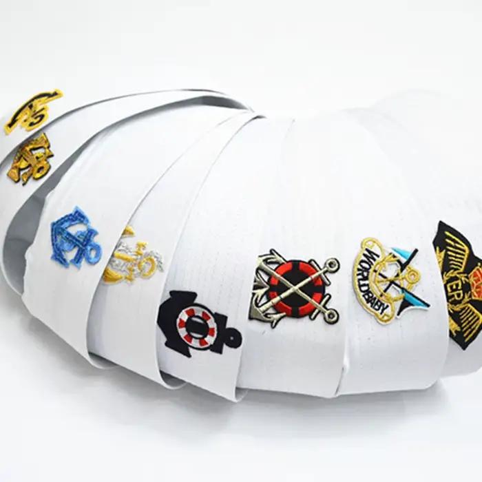 Chapeau blanc de capitaine marin, casquette marine, chapeau militaire avec ancre, déguisement nautique marin, costume de cosplay, occaseions de performance et de voyage