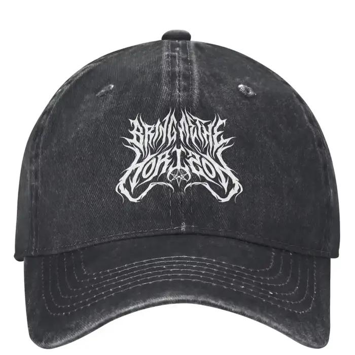 BMTH Bring Me The Horizons Brutal Logo casquette de Baseball Rock musique Tennis Skate camionneur chapeau hommes