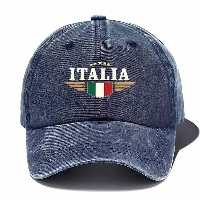 Casquette de baseball avec drapeau italien