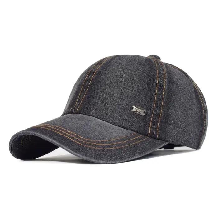 Casquette de Baseball en coton délavé Vintage pour hommes et femmes