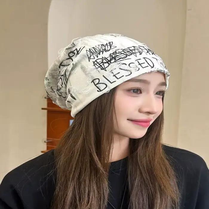 1 pièces mode Hip Hop bonnets chapeaux pour hommes femmes printemps été mince unisexe Streetwear Style ample