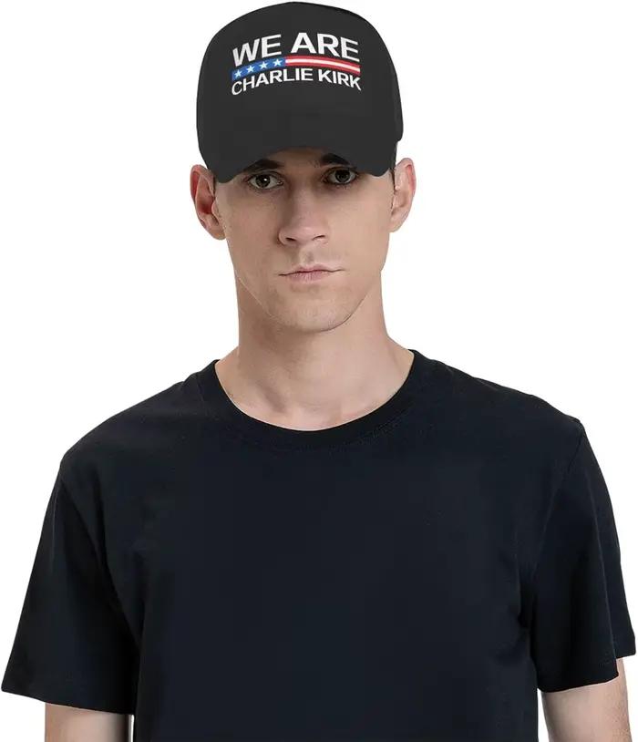 Nous sommes Charlie Kirk Trucker Hat Rip