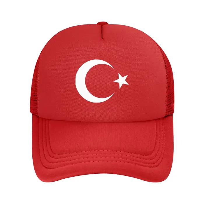 Casquette drapeau turc pour femmes et hommes
