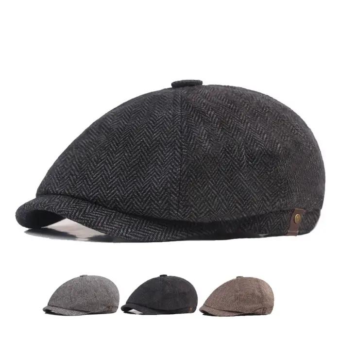 Casquette de style anglais rétro Peaky Blinders
