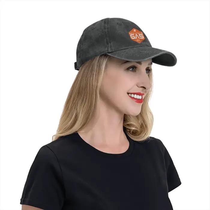 Beratnas-Casquette de Baseball Orange Gaz pour Homme et Femme