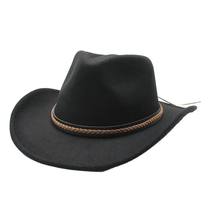 Chapeaux de cowgirl rétro classiques pour hommes et femmes
