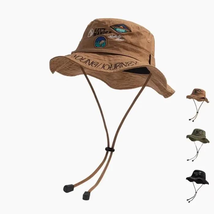 Chapeau pliable imperméable pour homme et femme protection solaire anti-UV randonnée camping été occasions décontractées