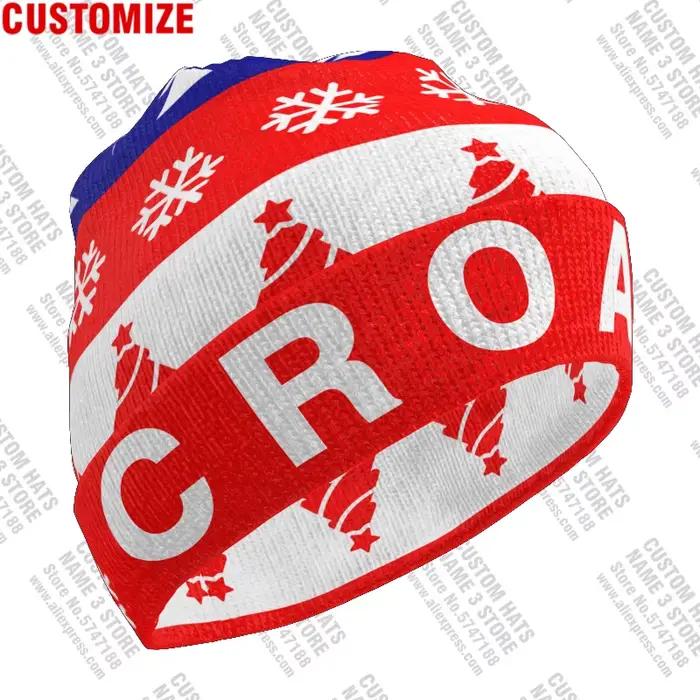 Chapeau tricoté avec nom personnalisé gratuitement
