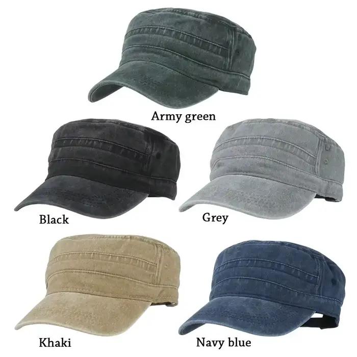 Casquette de baseball rétro style militaire