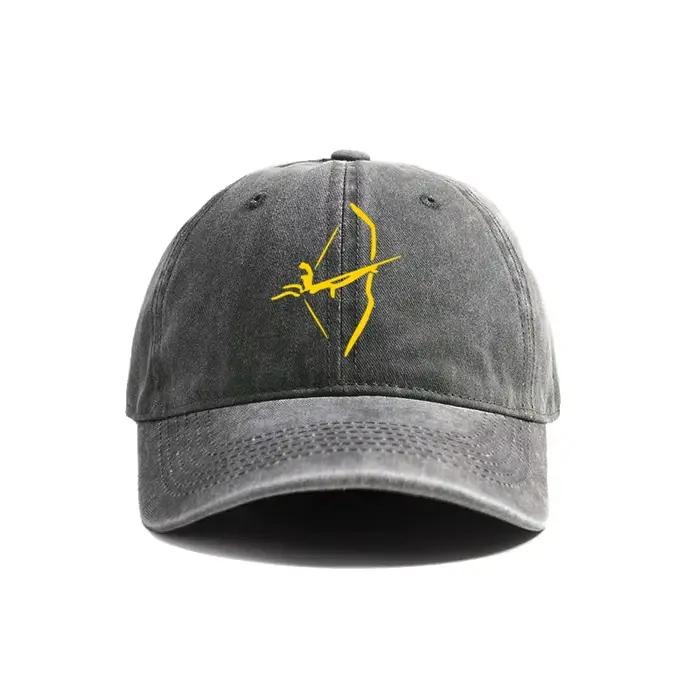 Casquettes de tir à l'arc effet vieilli pour hommes