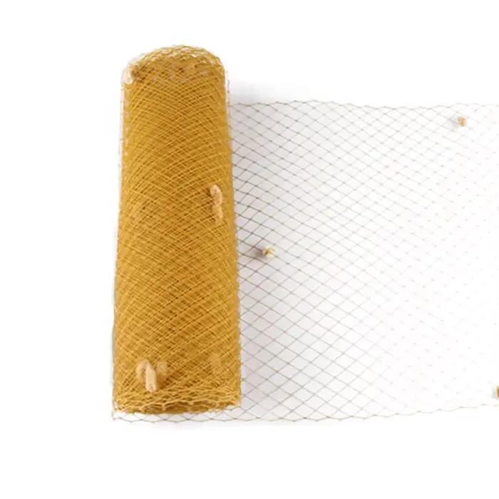 Voile de cage à oiseaux rouge vintage 10"(25CM) pour couvrir le visage