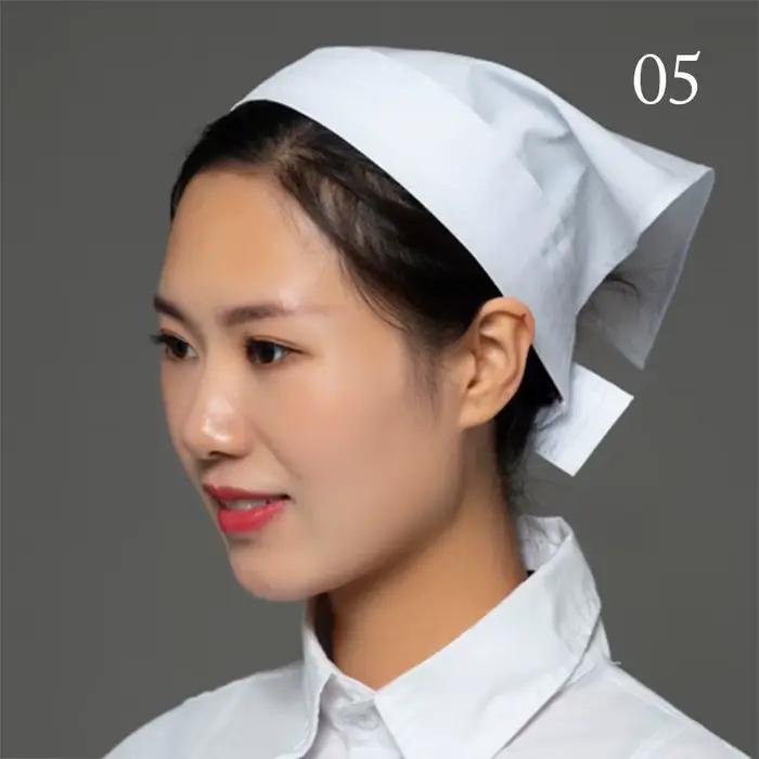 Chapeau de chef japonais unisexe