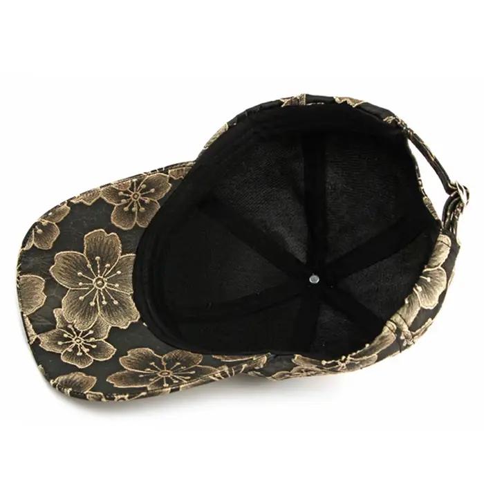 Casquette de baseball FS vintage style ethnique pour femme