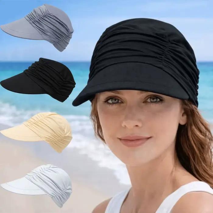Casquette de soleil à large bord pour femme