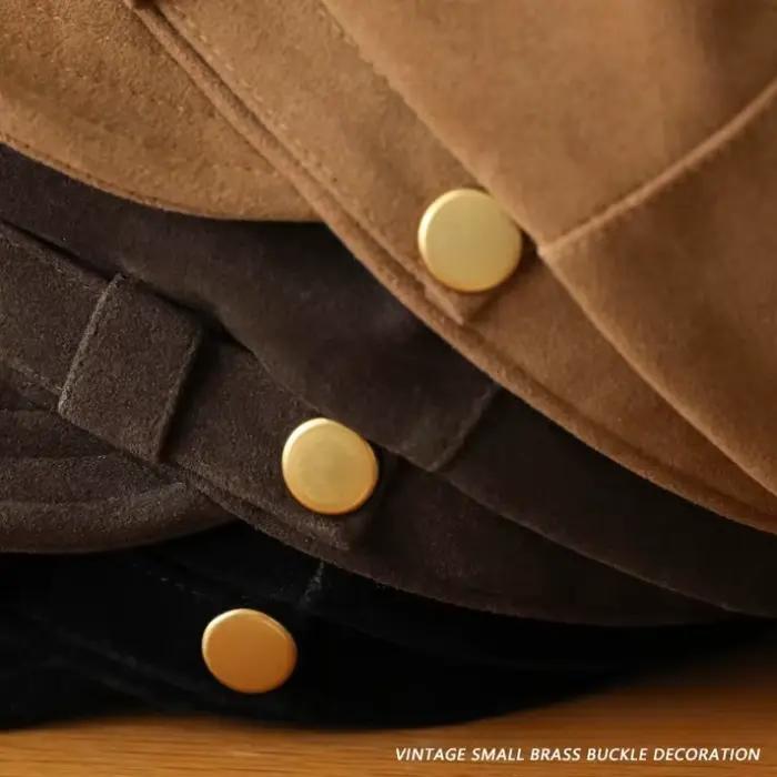 Casquette de style marin vintage pour l'automne et l'hiver