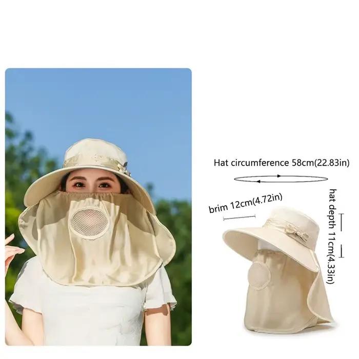 Chapeau de soleil à visière large et légère